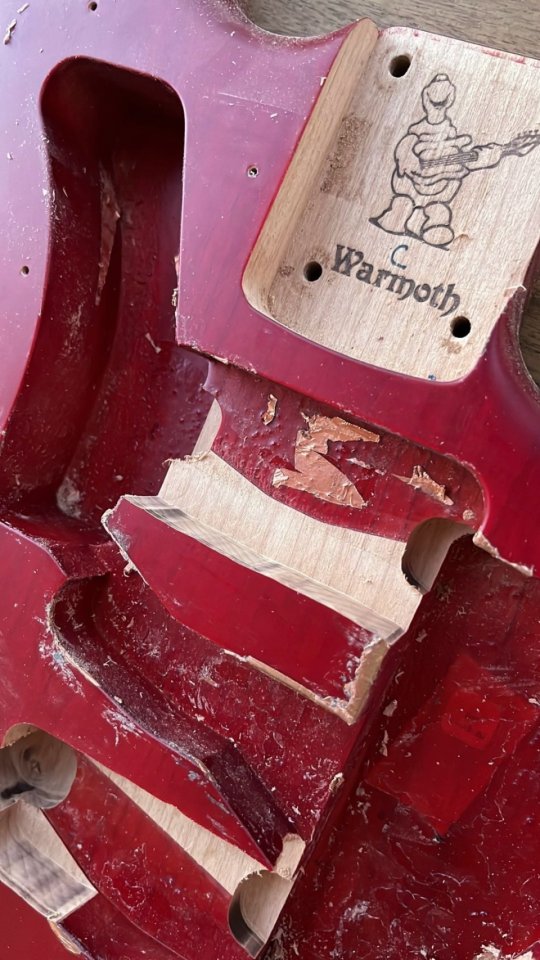 Cuerpo Warmoth Jazzmster