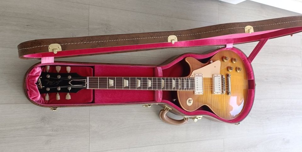 Gibson Custom 1959. Les Paul Standard Reissue VOS Dirty Lemon de 2023 de segunda mano · Foto 10 de 10 · A Coruña