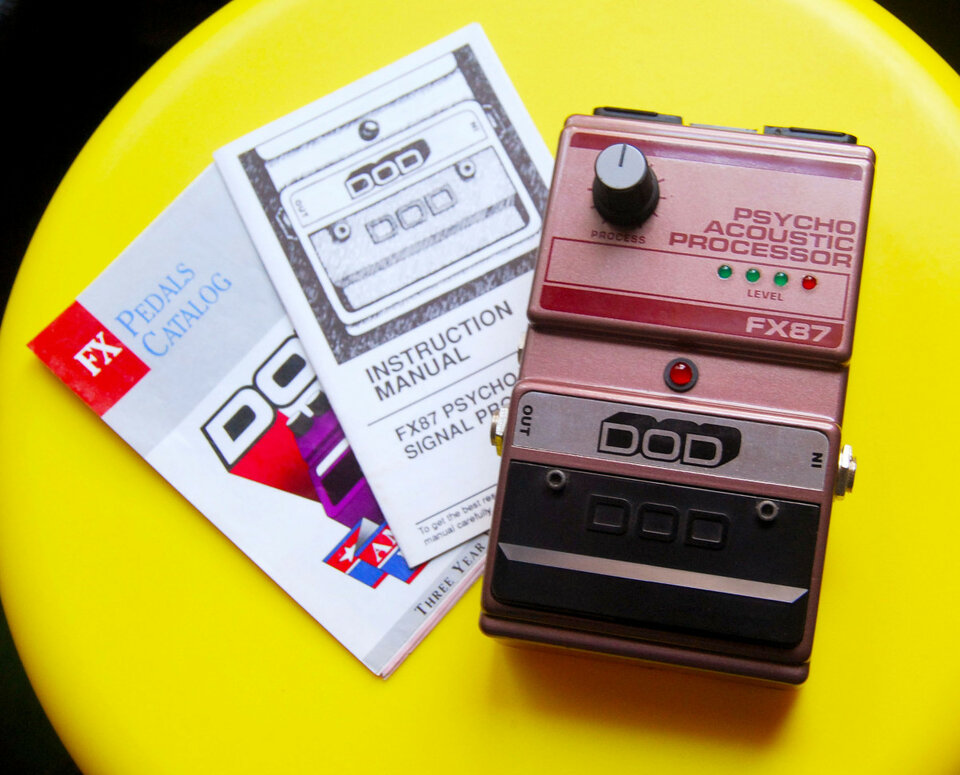 DOD FX87 Psycho Acoustic Processor - Made in USA 1988