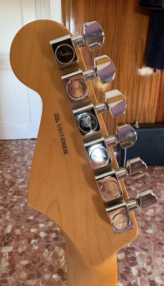 Fender American Standard Stratocaster 2016 (cambio)