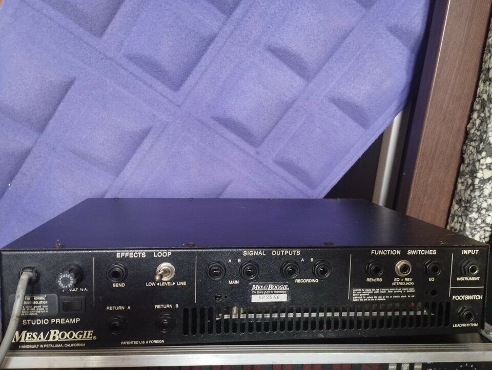 Mesa Boogie STUDIO PREAMP ¡OPORTUNIDAD!