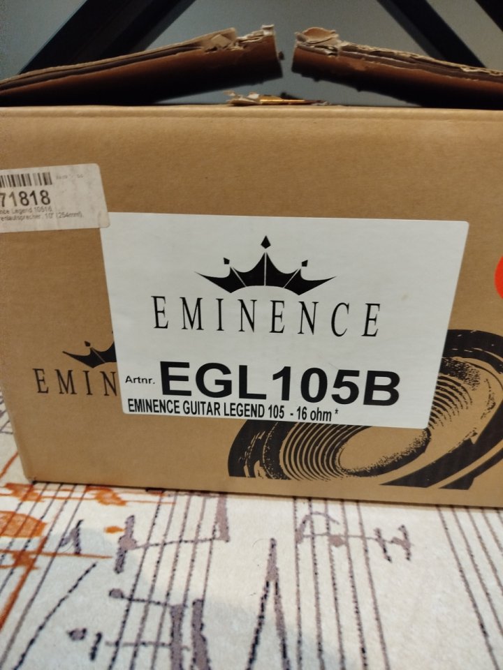 Altavoz EMINENCE LEGEND de segunda mano · Foto 3 de 3 · Bizkaia · 50 €