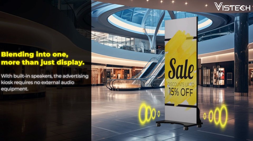 Tótem publicitario LED