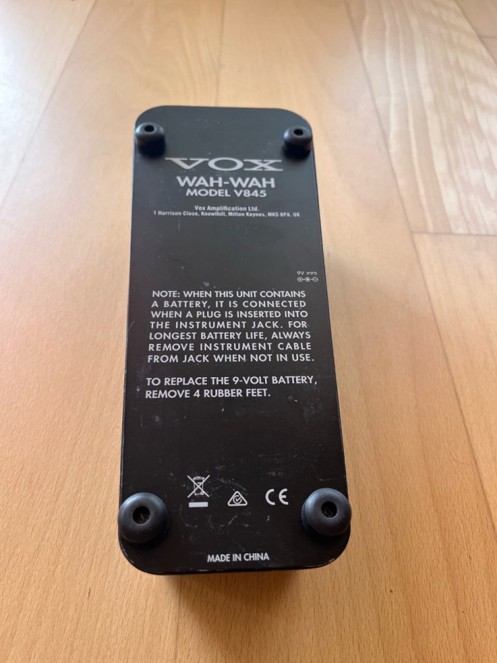 Pedal wah wah Vox de segunda mano · Foto 5 de 5 · Valencia · 50 €