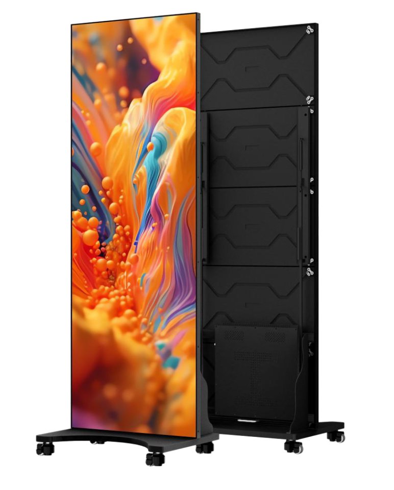 Tótem publicitario LED