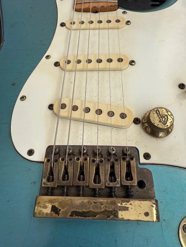 Fender The Strat - Maple 1981 - Lake Placid Blue