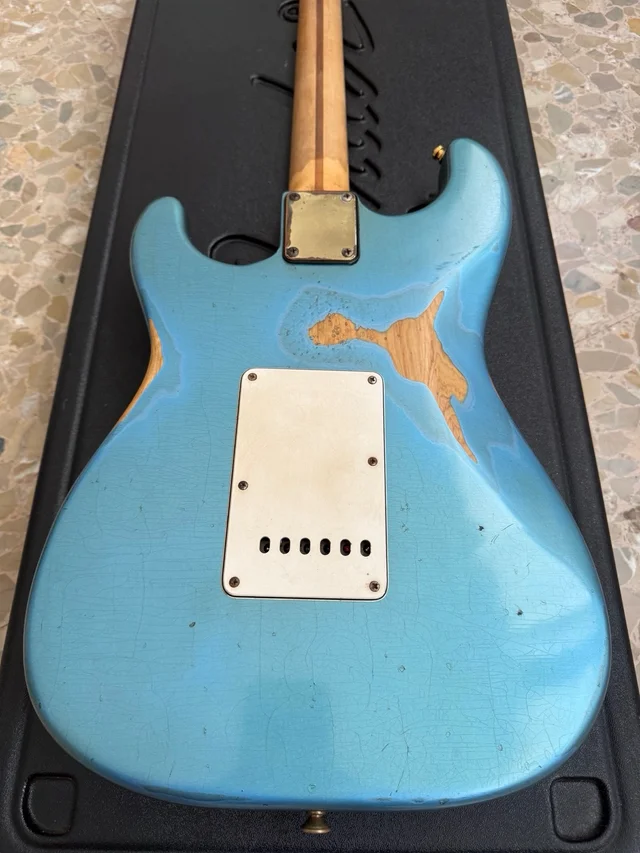 Fender The Strat - Maple 1981 - Lake Placid Blue