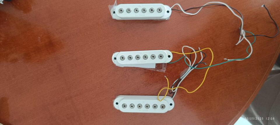 Pastillas single coil