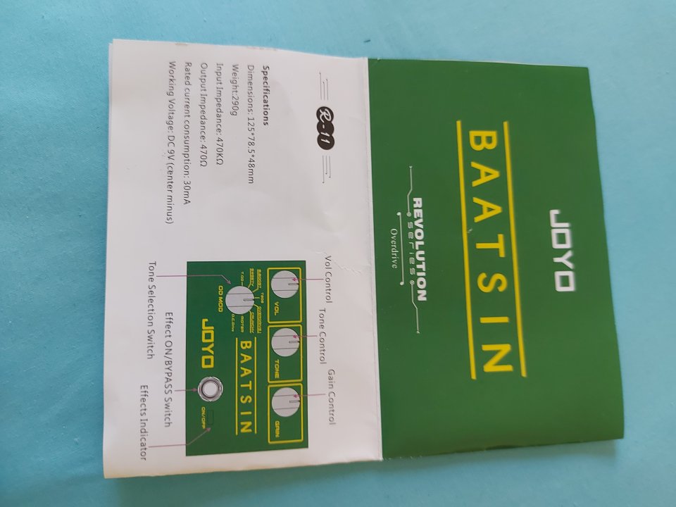 JOYO BAATSIN de segunda mano · Foto 7 de 7 · Madrid · 45 €