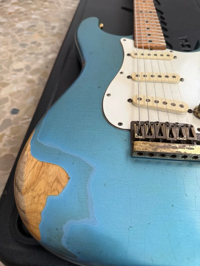 Fender The Strat - Maple 1981 - Lake Placid Blue