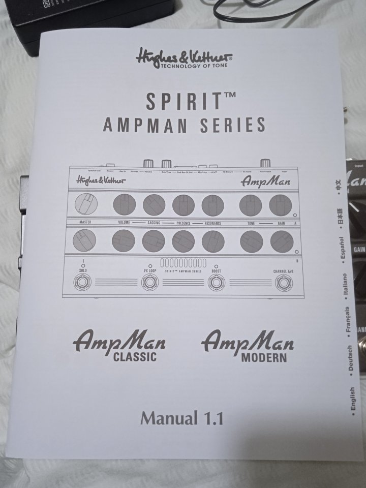 Hughes & Kettner Spirit AmpMan Modern preamp de segunda mano · Foto 2 de 4 · Araba · 100 €