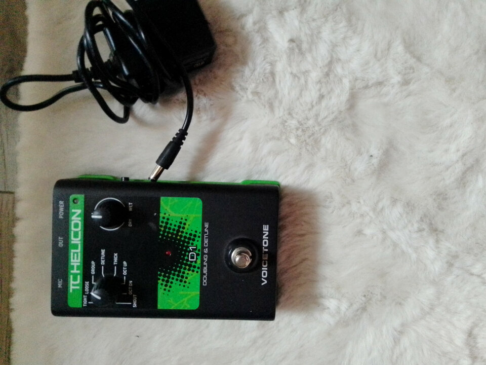 Pedal para voz tc helicon