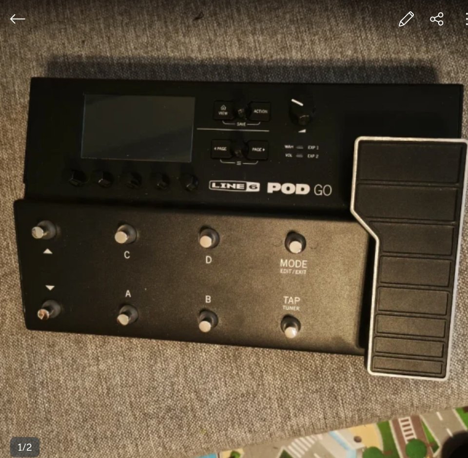 Line 6 Pod Go