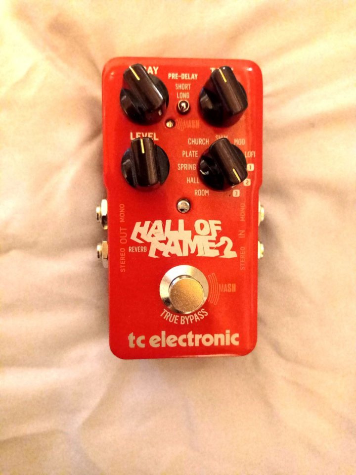 Pedal Reverb Hall of Fame 2 TC Electronic
