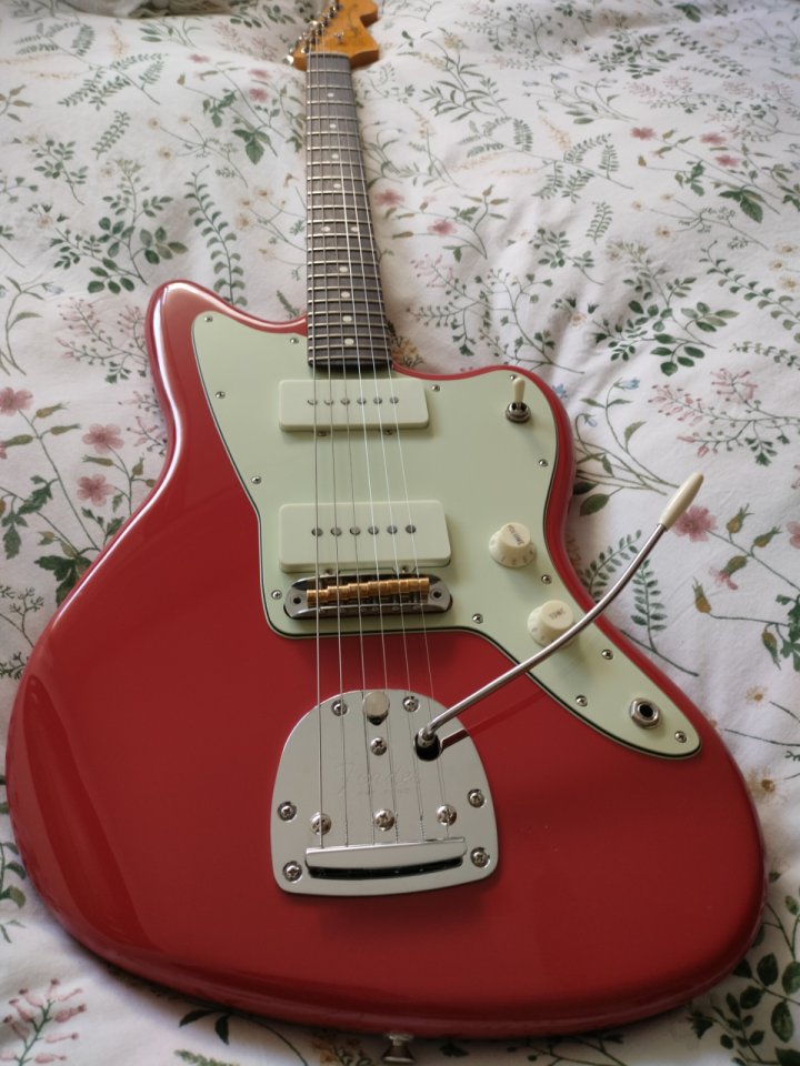 Fender Jazzmaster American professional classic Faded Dakota Red