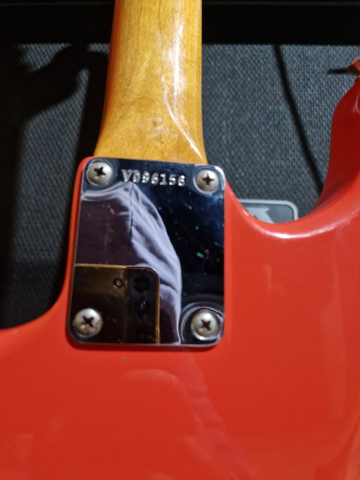 Fender U.S vintage '62 stratocaster