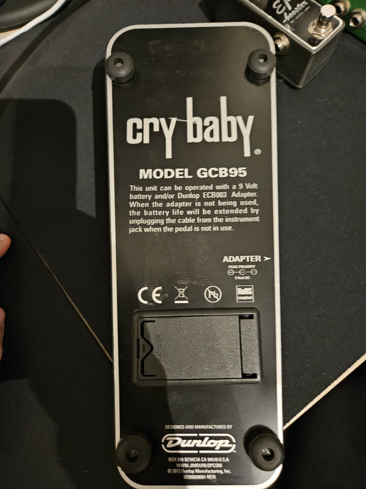 Dunlop Crybaby Wah