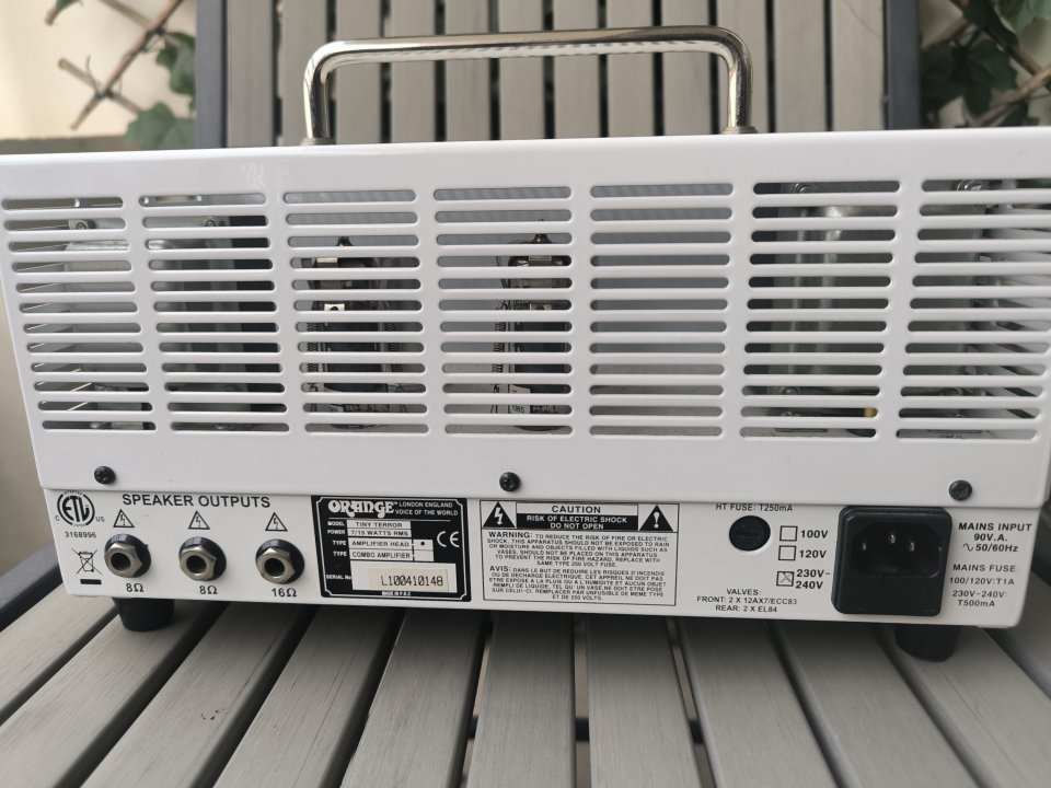 Orange Tiny Terror Cabezal 100% valvular ¡Envío incluido! (Cambios)