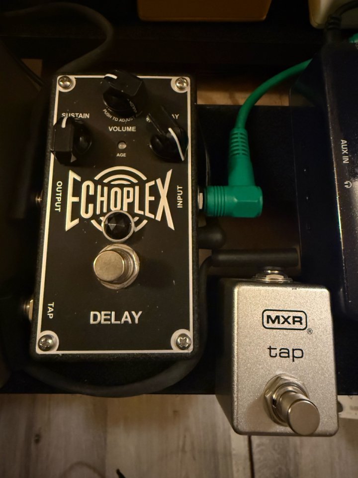 Pack Dunlop Echoplex , preamp , delay más tap tempo