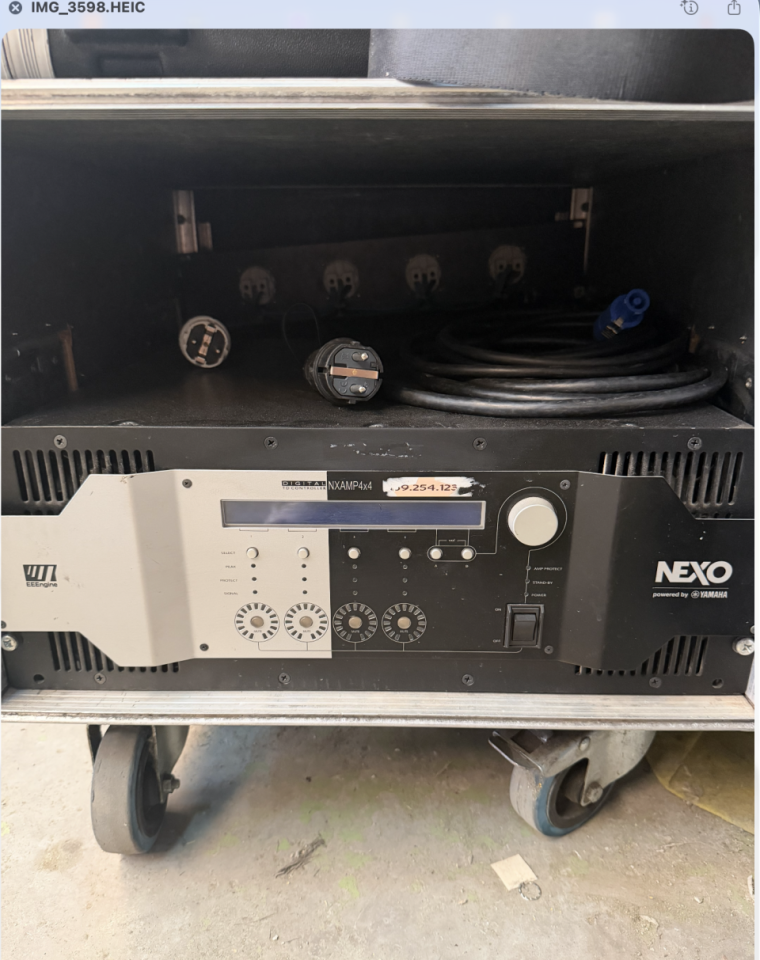 Nexo GEO S12, Nexo CD18, NXAMP 4x4 de segunda mano · Foto 7 de 7 · Murcia · 19000 €