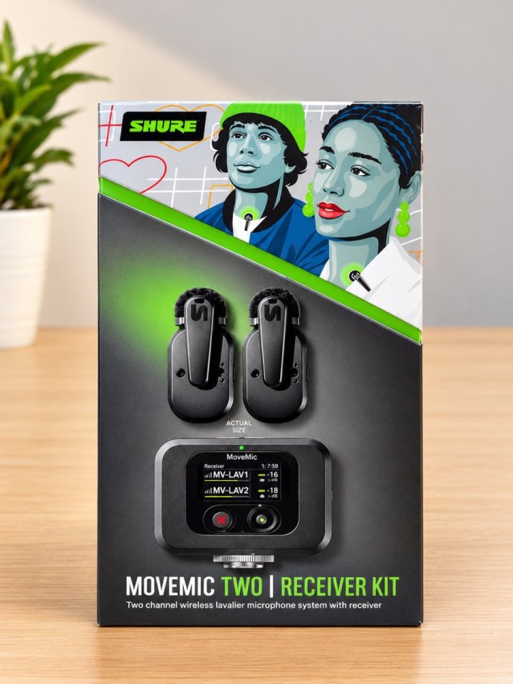 Micrófono Inalámbrico Shure MoveMic Two + receptor de segunda mano · Foto 1 de 3 · Barcelona · 350 €
