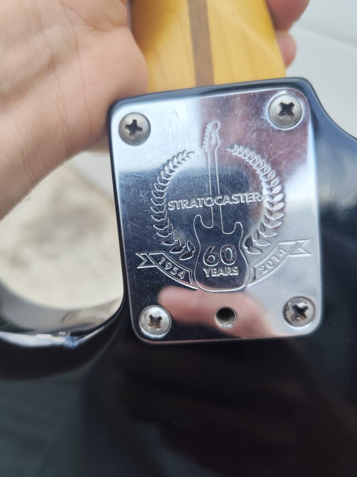 Fender Stratocaster 60 aniversario Serie Americana 1954-2014