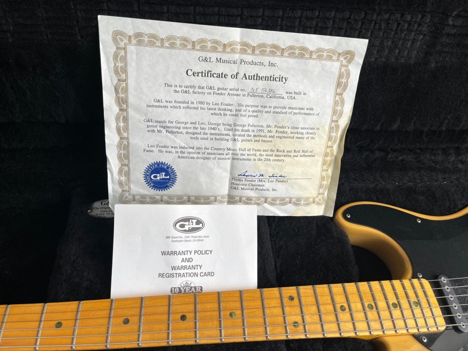 G&L ASAT Classic USA Butterscotch de segunda mano · Foto 4 de 8 · Girona · 1250 €
