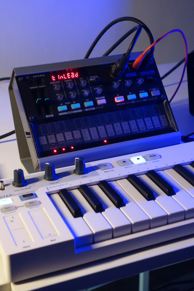 Soporte para Korg Volca (diseño propio, variedad colores)