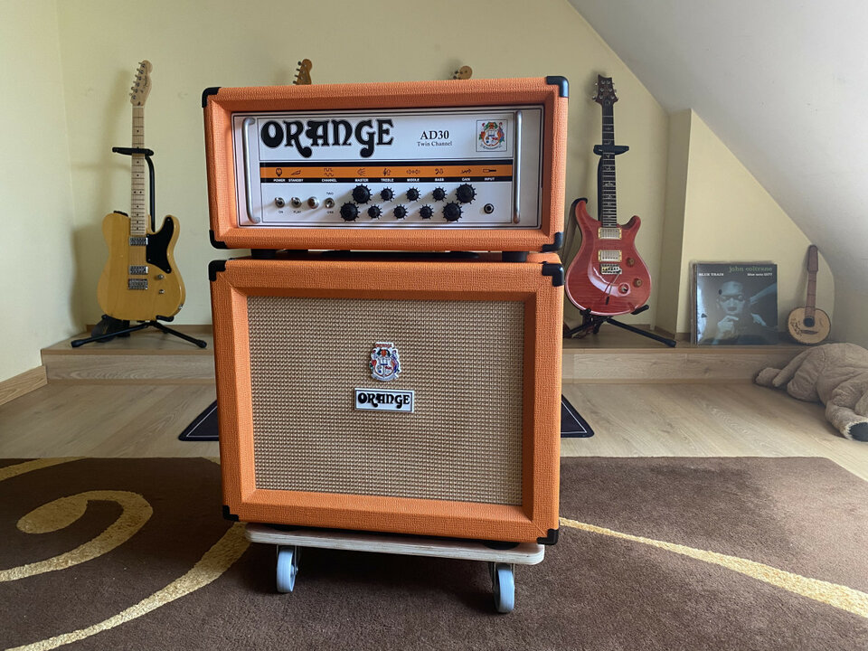 Orange AD-30 TwinChannel + Pantalla + Fundas + FS + Cables