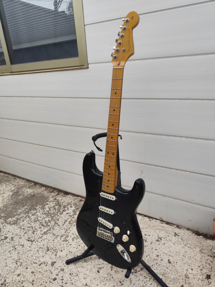 Fender Stratocaster 60 aniversario Serie Americana 1954-2014