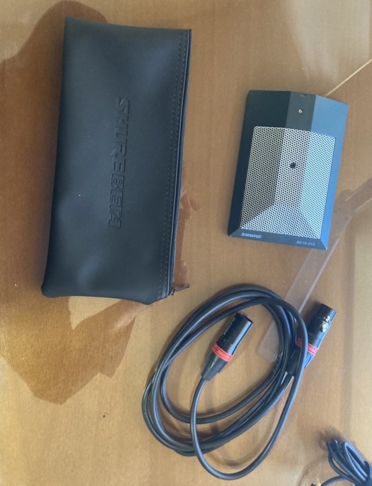 Shure Beta 91A (Estado impecable) + Funda original y cable XLR de segunda mano · Foto 1 de 2 · Madrid · 220 €