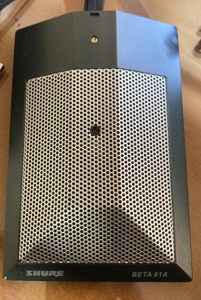 Shure Beta 91A (Estado impecable) + Funda original y cable XLR de segunda mano · Foto 2 de 2 · Madrid · 220 €
