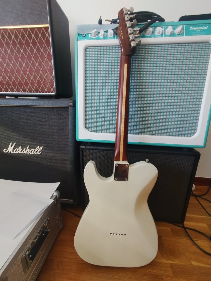 Telecaster luthier tres pastillas de segunda mano · Foto 2 de 5 · Asturias · 1200 €