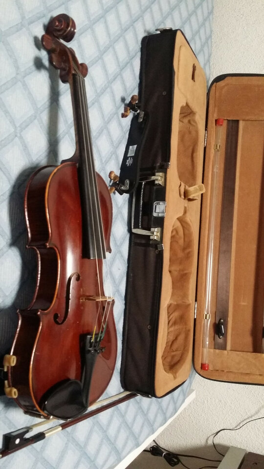 Dos violines antiguos.(cambio por guitarras)