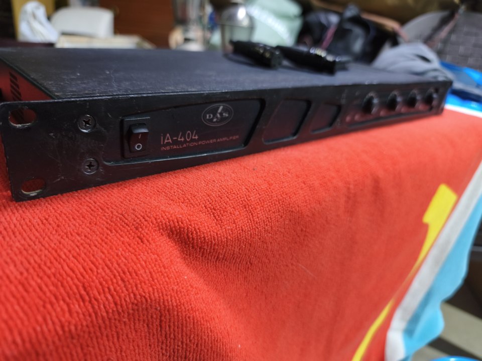 D.A.S iA-404 Instalation Power Amplifier