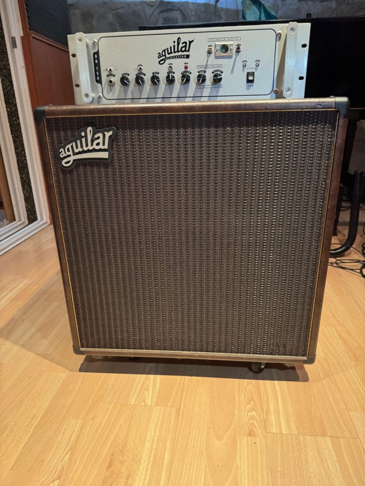 Previo Bajo Aguilar DB 750 + Pantalla DB 410