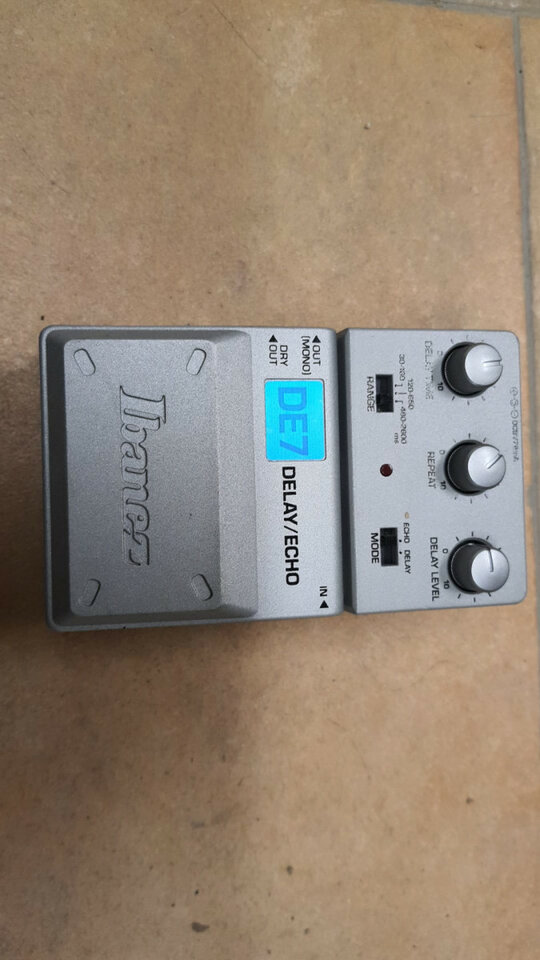 Ibanez De7 delay digital