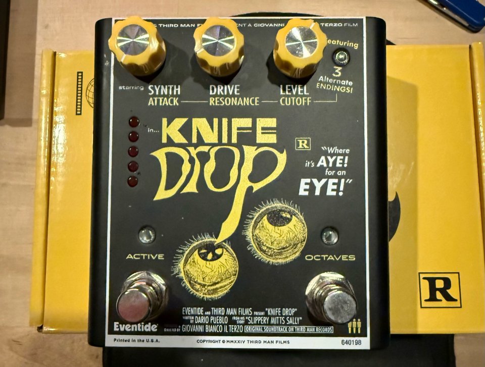 Pedal Knife Drop Eventide
