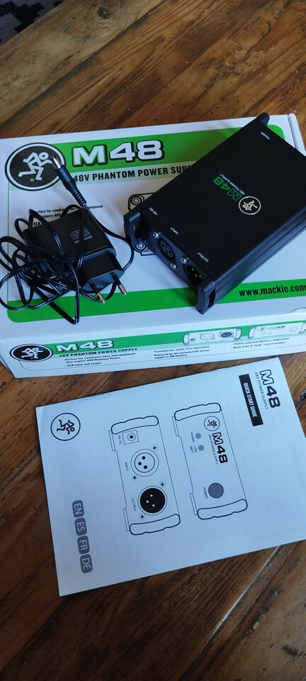 Mackie m48 Fuente de alimentacion phantom