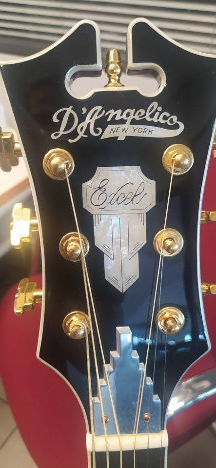 D´Angelico SD400 Excell Brooklyn Negra Acustica