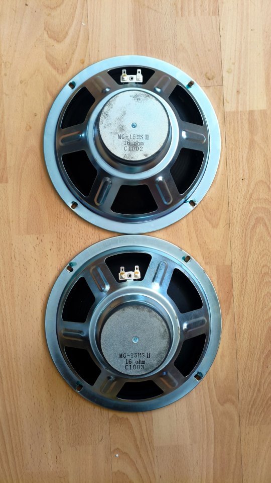 2x Altavoces 10" Marshall