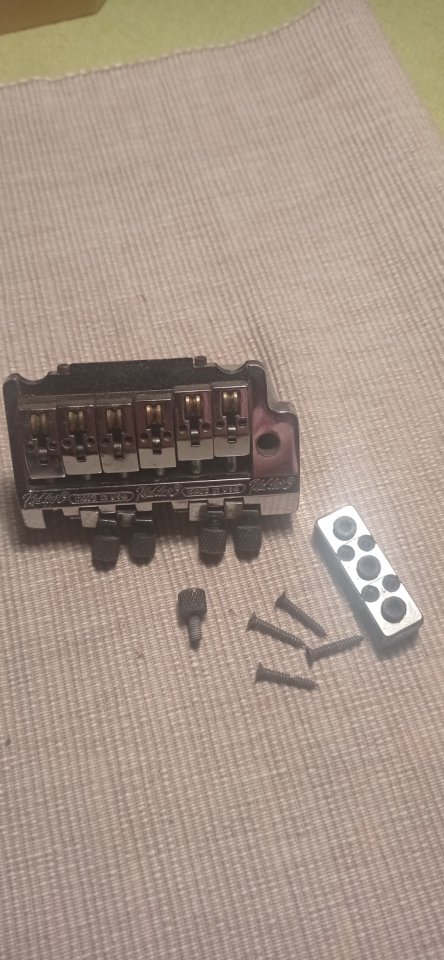 Puente trémolo de guitarra eléctrica Kahler 2520