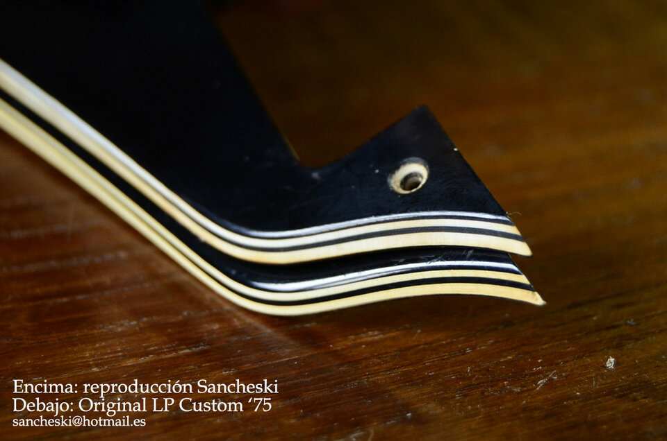 Golpeadores personalizados y reproducciones de Gibson vintage