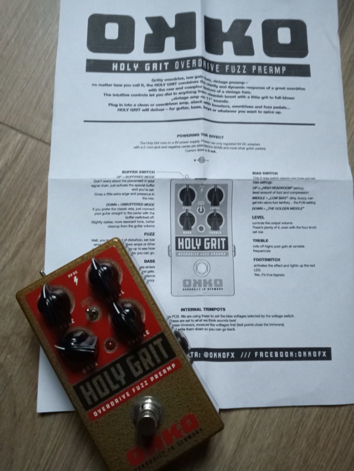 Fuzz OD Okko Holy Grit