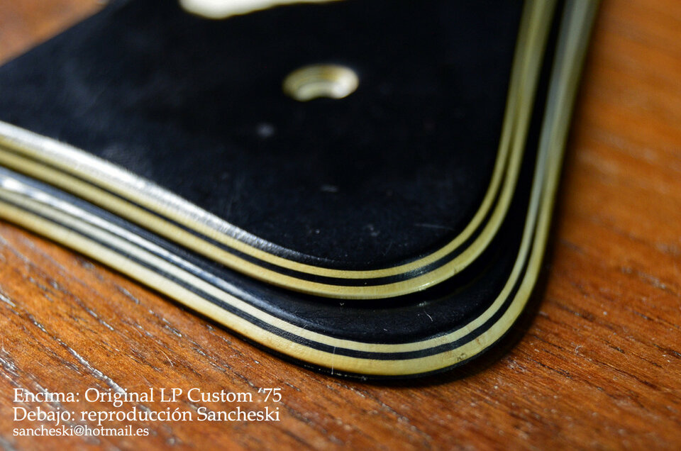 Golpeadores personalizados y reproducciones de Gibson vintage