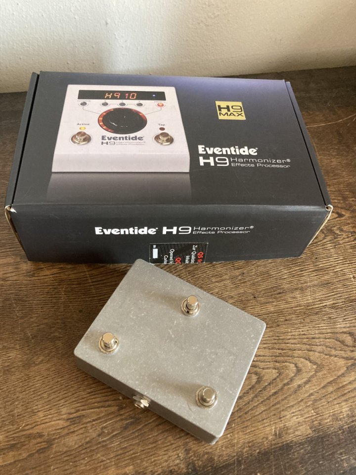 Eventide H9 Max Harmonizer + Switcher 3 pulsadores