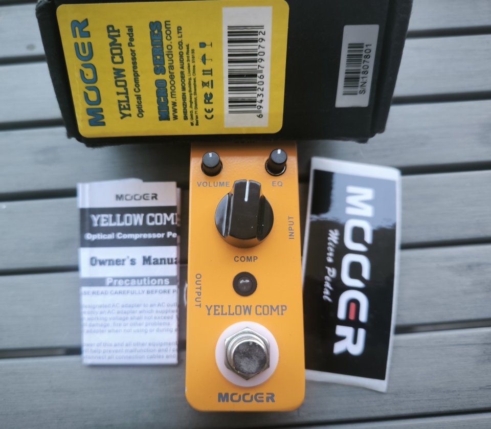 Mooer yellow comp ¡Como nuevo y envío incluido!
