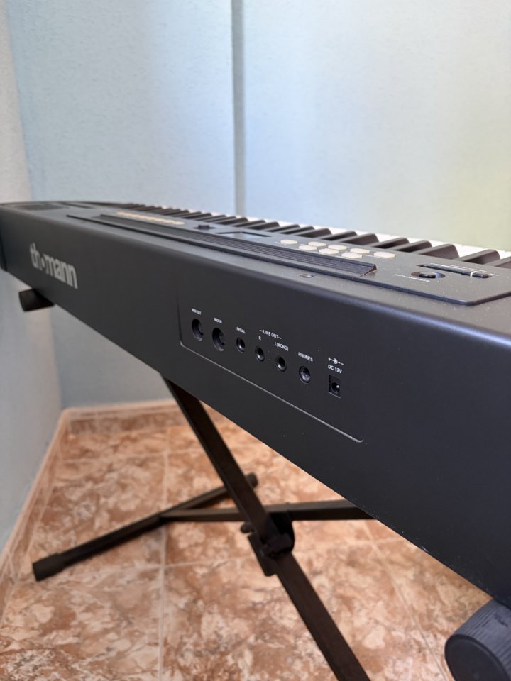 Piano digital contrapesado Thomann DP-25 (88 teclas) + Pie y Pedal de segunda mano · Foto 3 de 6 · Madrid · 230 €