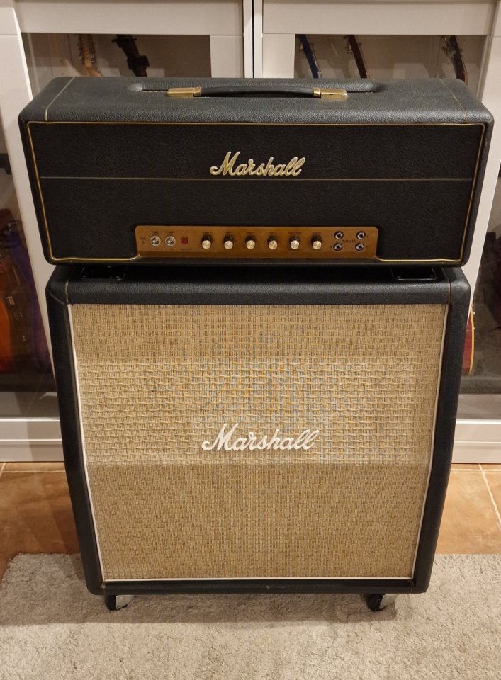 Marshall 1959SLP MKII y PANTALLA 1960AX Greenback Ingleses