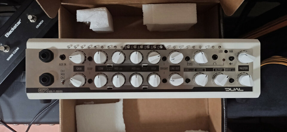 GRBass dual 1400 + pedal envío incluido